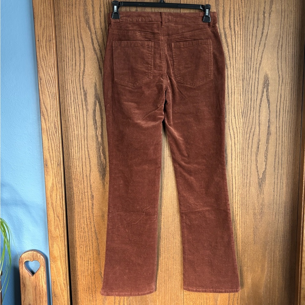 NEW Sanctuary women’s brown corduroy Hayden bootcut pants size 28 - Picture 2 of 9